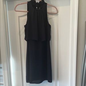 Veronica M Navy Tiered Dress